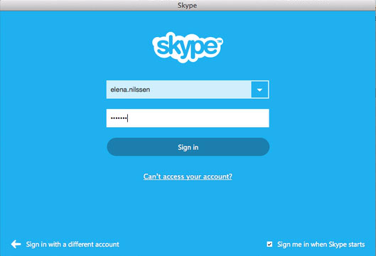 Install skype on mac